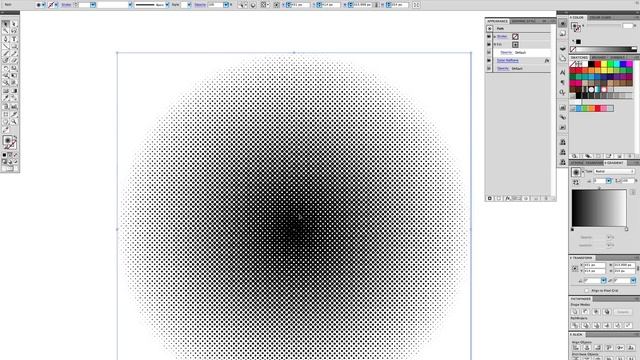 Illustrator Tutorial - Vector Halftone Effect (no plugins, no Photoshop) смотреть онлайн
