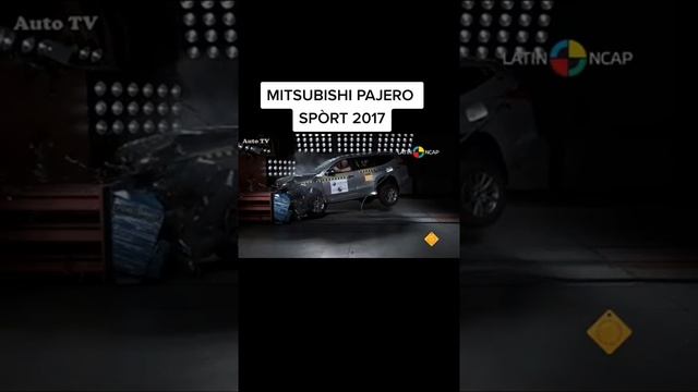 Краш Тест Mitsubishi Pajero Sport 2017 смотреть онлайн