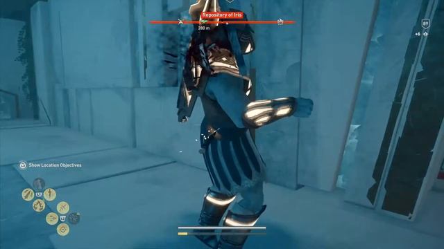 Assassin's Creed® Odyssey - Collect Isu Cache and Adamant Ingot Repository of Iris Walkthrough смотреть онлайн