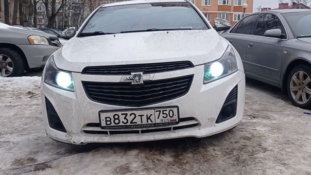 Доработанные фары Шевроле Круз смотреть онлайн