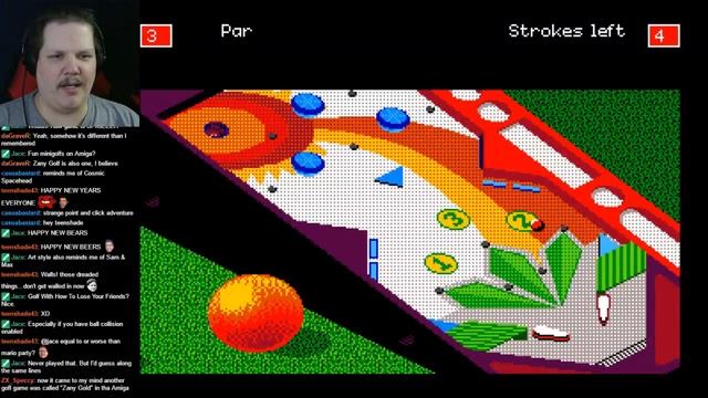 Let's Stream BLIND: Zany Golf (Amiga) смотреть онлайн