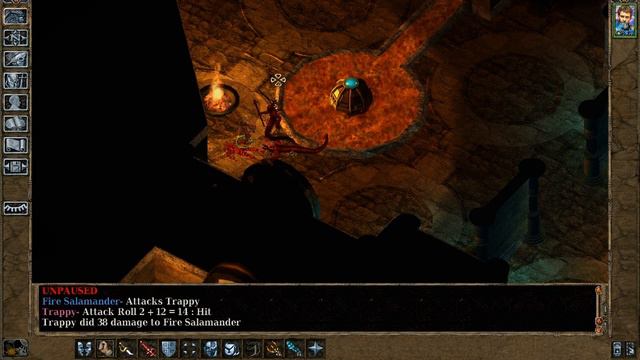 Baldur's Gate 2 TOB Monk solo part 89: Yaga Shura's Temple (First floor) смотреть онлайн