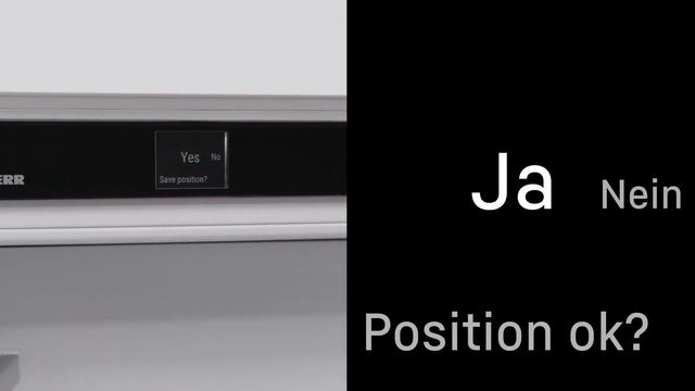 AutoDoor Feature Einstellungen | Liebherr