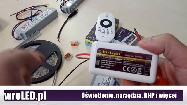 Jak podłączyć ściemniacz LED Mi Light смотреть онлайн