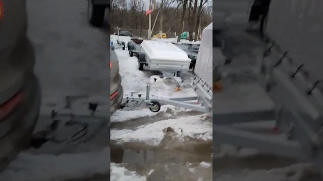 Kia Sportage и прицеп легковой МЗСА 817705 кат.В. АРИВА Казань Чебоксары ? www.a-pricep.ru #прицеп смотреть онлайн