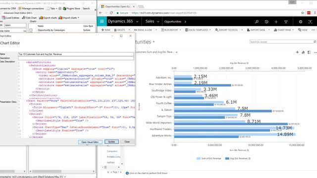 Advanced Chart Editor for the XrmToolBox смотреть онлайн