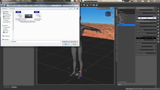 Using HDR Files In DAZ Studio 3delight renders смотреть онлайн