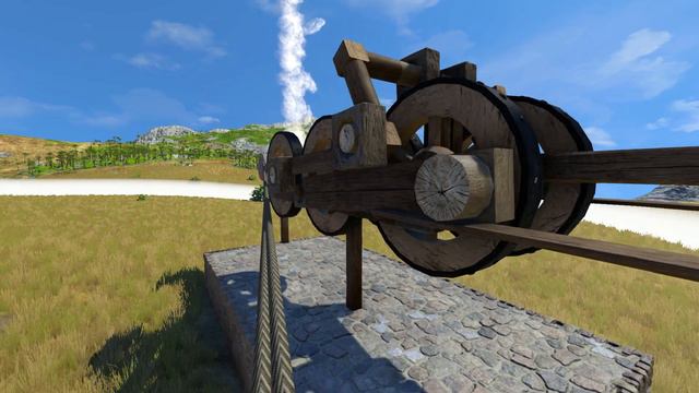 Medieval Engineers Steam Locomotive Drive Gear