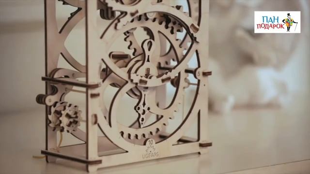 Деревянный 3D конструктор-пазл Ugears «Таймер» смотреть онлайн