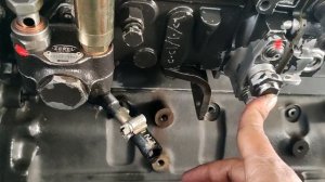 Cummins engine B5.9-C injection pump timing @ valve lash adjustment