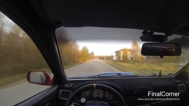 Subaru Impreza WRX STi Type R backfire смотреть онлайн