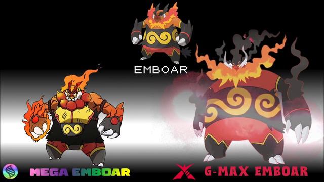 All Pokémon Starters with Mega Evolution & Gigantamax смотреть онлайн