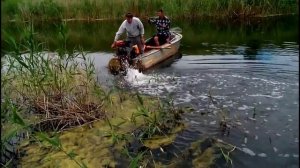 лодочний мотор своїми руками "болотоход"