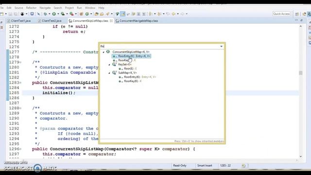 ConcurrentSkipListMap in Java | Internal Working of ConcurrentSkipListMap in Java смотреть онлайн