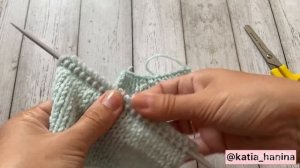 Как изменить длину готового изделия, связанного снизу вверх