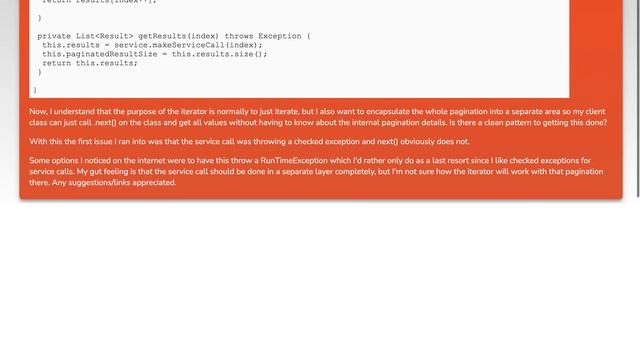Design Pattern for Iterator with Pagination with Java смотреть онлайн