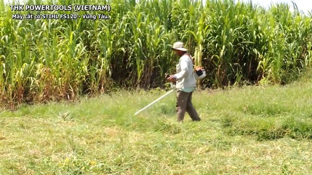 Máy cắt cỏ STIHL FS120 смотреть онлайн