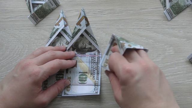 MY Money CROWN | Easy Modular Origami for Graduation Tutorial DIY by NProkuda смотреть онлайн