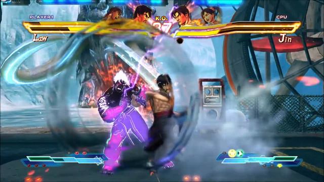 Street Fighter X Tekken (Xbox One) Ryu & Law Session. смотреть онлайн