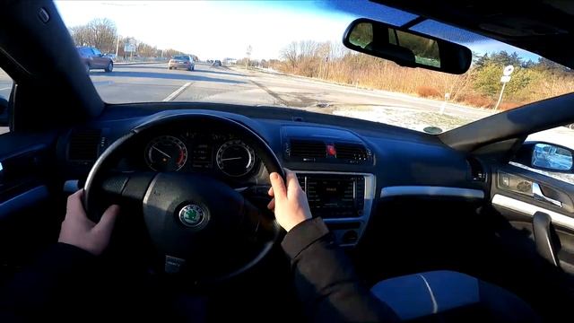 2007 Skoda Octavia II Combi RS 2.0 TDI 170 Hp | POV Test Drive