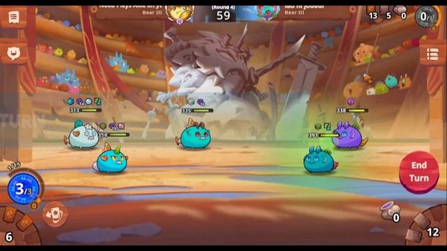 Bubble Aqua Reach Bear II Rank | Gameplay Season 3 | Axie Infinity Origins Meta Team смотреть онлайн