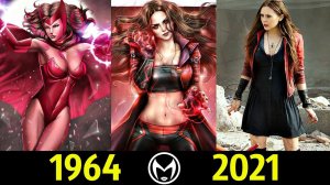 Алая Ведьма - Эволюция (1964 - 2021) ! Все Появления Ванды !