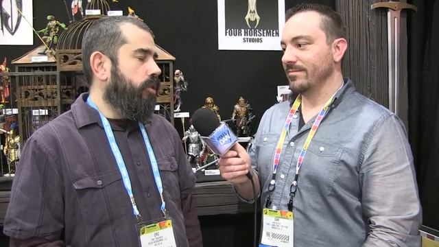 Four Horsemen Design Mythic Legions Product Walkthrough at Toy Fair 2015 смотреть онлайн