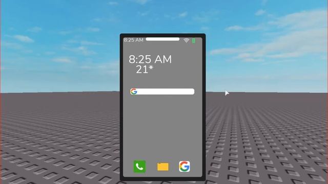 [ROBLOX STUDIO] Working Phone Test. смотреть онлайн