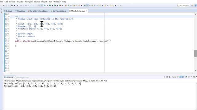 Java Maps Tutorial смотреть онлайн