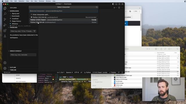 How to install Python and Visual Studio Code on your Mac or Windows? смотреть онлайн