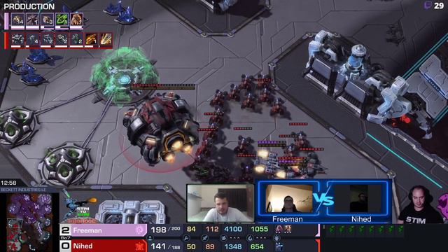 SHOWMATCH - [ÆR]Freeman vs [ÆR]Nihed смотреть онлайн