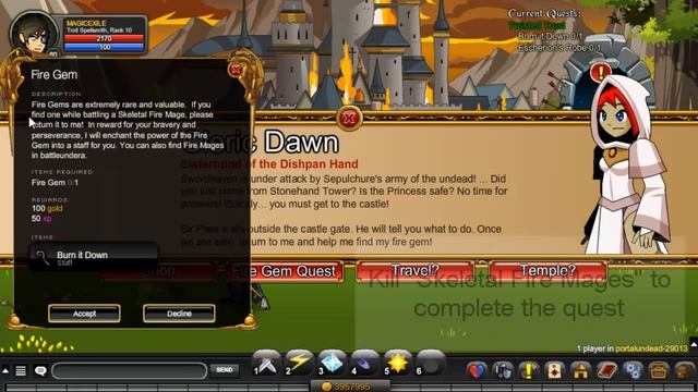 AQW: /join Underworld Vokun's Quest Full Walkthrough (Vokun's New Release) смотреть онлайн