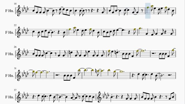 Horn Sheet Music: How to play Into the Unknown (Frozen 2) by Idina Menzel смотреть онлайн