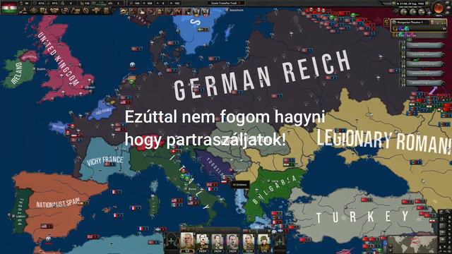 Hearts of Iron 4: Magyarországból szuperhatalom? - Hungary as a superpower? (timelapse) #2 смотреть онлайн
