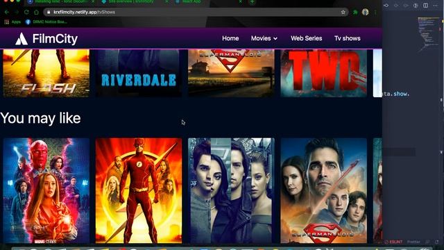 React JS Movie App смотреть онлайн