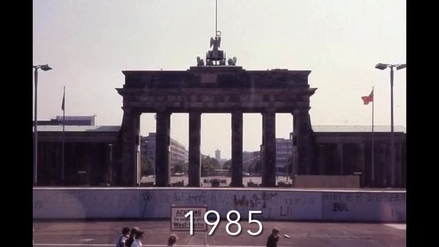 Берлин, Бранденбургские ворота. Красота сквозь историю. смотреть онлайн