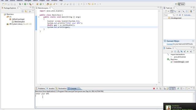 How to program Java | Part 4 | Input/output смотреть онлайн