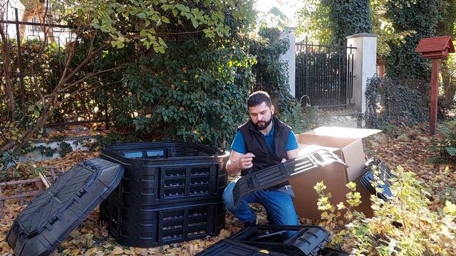 Kompostownik modułowy firmy PATROL 600l 860l 1120l смотреть онлайн