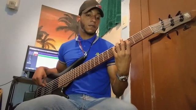 Noche de pasión?Frank Reyes?Cover bass bachata смотреть онлайн