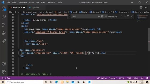 Bootstrap Progress Bars - Bootstrap Bangla Tutorial Part 8 | Learn With Partha Deb Nath смотреть онлайн