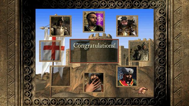 What happens when you finish Stronghold Crusader The Big One - Mission 80 смотреть онлайн