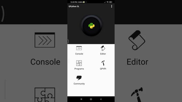 Uso de QPython en Android смотреть онлайн