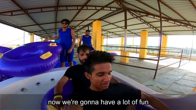 Villagers Visit Water Park For First Time ! Tribal People Try Insane Water Slides In A WaterPark смотреть онлайн