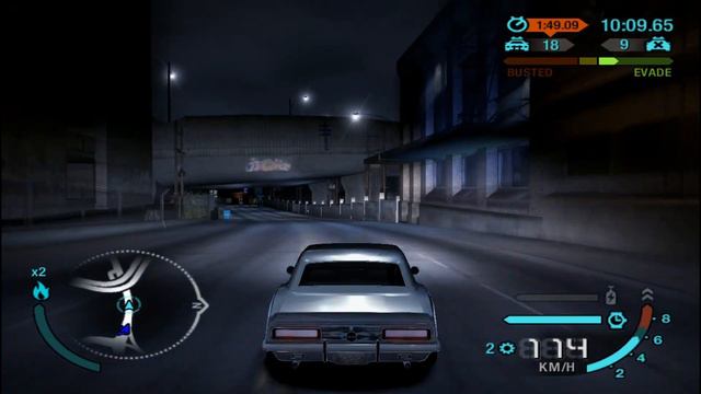 Police VS Camaro SS Need for Speed Carbon Racing Game смотреть онлайн