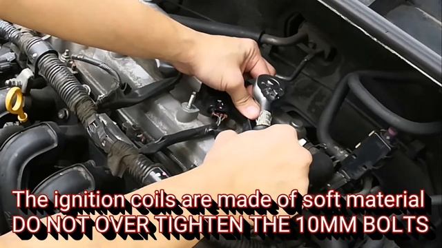 SPARKPLUGS & IGNITION COILS Inspection / Replacement | Vios / Yaris смотреть онлайн