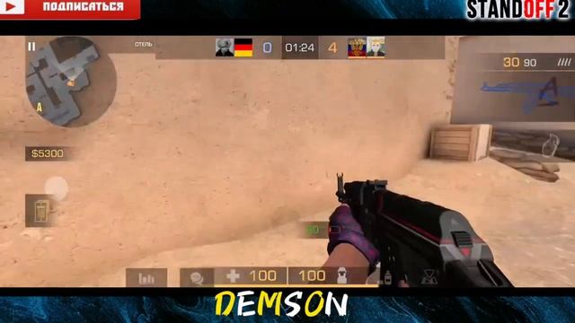 Демка standoff 2 с подписчиком? на карте Dune /Демка с голосом бота? смотреть онлайн