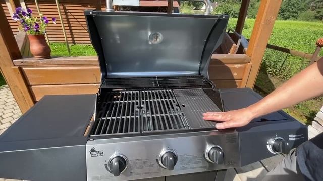 Газовый гриль RoastMaster C 3+1 смотреть онлайн