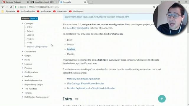 Introducción a Webpack смотреть онлайн