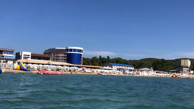 Пляжи Лермонтово Чёрное море Краснодарский край смотреть онлайн