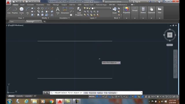 AutoCAD I 11-02 Creating Full Rounds смотреть онлайн